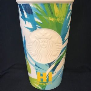 Starbucks ceramic tumbler Hawaii